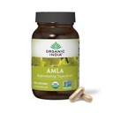 ORGANISCHE INDIA Amla Kapseln Organisch - Indische Gänsebeer Kräuter Vitamin-Ergänzung, Amla-Ergänzung, Immununterstützung, Vegan, Glutenfrei, Ayurveda, Antioxidans, Non-GMO - 60 Kapseln