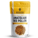 Bee und You Bee Pollen Granules, 16oz (1lb) Tasche, 100% reine, natürliche Ergänzung, Antioxidantien, Proteine, Vitamine, Aminosäuren, für Erwachsene, Frauen, Männer