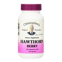 Christopher's Original Formeln Hawthorn Berry Kapseln, Kräuterergänzung für Herz & Herz-Kreislauf Wellness, 100 Kapseln