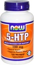 Jetzt Lebensmittel, 5-HTP 100 mg Vegetarisch, 240 Kapseln (120 x 2 Pk)
