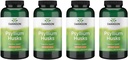 Swanson Psyllium Husk Nahrungsfaserergänzung 610 mg 300 Kapseln - (4 Packung)