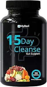 15 Day Cleanse - Gut und Colon Support - Advanced Gut Cleanse Detox für Damen & Herren mit Senna, Cascara Sagrada & Psyllium Husk - Non-GMO - Made in USA - 30 Kapseln