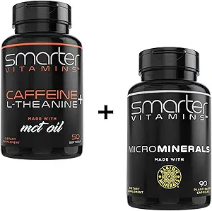 Energy Boost Bundle – Koffein + L-Theanin + MicroMinerals für glatte, nachhaltige Energie & Vitalität