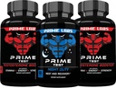 Prime Labs Prime Test Testosteron Booster (60 Zähler, 2-Pack) + Nacht Schlaf Ergänzung (60 Zähler)