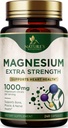 Magnesium Mineral Supplement 1000 mg - Hohe Potenz Magnesium Citrat für Knochen, Herzgesundheit, Nerves & Muskelunterstützung, Nature's Magnesium Complex for Whole Body Support, Bottled in USA - 240 Kapseln