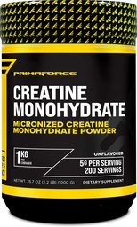 Primaforce Creatin Monohydratpulver – 1.000 Gramm - Mikronisiert