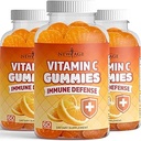 NEU AGE Vitamin C Gummis Orange Vitamin C Gummy - Unterstützt gesundes Immunsystem - Vegetarisch Ohne Gluten (180 Gummi)