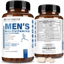 Benevolent Nourishment Multivitamin für Männer - Unterstützt Energie & Gesamtgesundheit - Essential Daily Vitamins for Men, Biotin, Magnesium, Zink & Antioxidant für Immungesundheit - Non-GMO,120 Caps