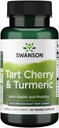 Swanson Hiactives Tart Cherry & Turmeric 60 Veg Kapseln