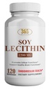 HEALTH LFE Lecithin 1200mg, hohe Potenz, 120 Softgele, natürliche Kombination von essentiellen Fettsäuren zur Unterstützung von Gehirn- und Nerve-Funktion-Lecithin-Food Grade, 1200mg pro Servieren, Nahrungsergänzung