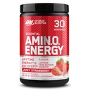 Optimum Nutrition Amino Energy - Pre Workout mit grünem Tee, BCAA, Aminosäuren, Keto Friendly, Green Coffee Extract, Energy Powder - Juicy Strawberry Burst, 30 Portionen (Packaging May Vary)