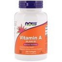 Jetzt Lebensmittel Vitamin A, 25000 IU aus Fischleberöl, 250 Softgels (Pack von 2)