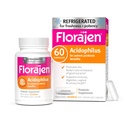 Florajen Acidophilus High Potency Refrigerated unterstützt Gesamtgesundheit, 20 Billion CFUs für Potent Probiotic Benefits, Unflavored, 60 Count