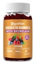 Quercetin mit Bromelain, Zink & Vitamin C - Herz-Kreislauf,Aging Support Kaubare Vitamine -Vegan - Pure Quercetin für Kinder und Erwachsene - Non-GMO 60 Count