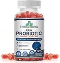 Probiotics 100 Billion CFU – 34 Strains + Bio-Präbiotika – Ganze Lebensmittelformel für Gutgesundheit, Immununterstützung & Verdauungsbalance – 60 Tage Versorgung, 120 Softgels