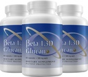 Transfer Point Immun Support Supplement Hochgereinigt Beta 1,3D Glucan (Pack mit 3-500 mg b-Glucan Fiber pro Kapsel)