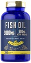 Carlyle Fish Oil 3000mg | 900mg Omega 3 | 200 Softgels | Lemon Flavor | Non-GMO und Gluten kostenlose Ergänzung