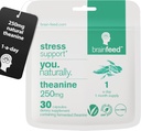Natürliche L Theanin Kapseln | 250mg Isoliertes L Theanin Pulver aus grünem Tee Extrakt | 30 Kapseln - 1 pro Tag | GABA-Ergänzung Supports Aids Entspannung ohne Sedation | Vegan-Ergänzung