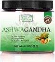 Reddy Naturals Aryana Pure Organic Ashwagandha Powder - High-Potency Root-Extrakt mit 10% Withanolides - Natürliche Orange Geschmack für Stress & Energie Unterstützung - 4.2 OZ (120g)