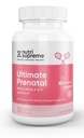 Nutri Supreme Prenatales Vitamin, Pränatale Vitamine Beilage für Frauen mit hochabsorbierbarem Methylschaumstoff, Ein pro Tag Prenatal Multivitamin mit Eisen, Kosher, Kapseln, 90 Zähler