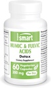 Supersmart - Humic und Fulvic Acid Supplement 300mg pro Tag (gemalt und hochfest) - Fulvic Humic Mineral Blend | Non-GMO & Gluten Free - 60 Vegetarische Kapseln