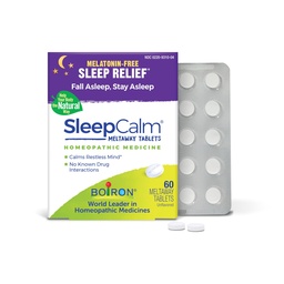 Boiron SleepCalm Sleep Aid for Deep, Relaxing, Restful Nighttime Sleep - Melatonin-Free e Non Habit-Forming - 60 Count