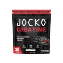 Jocko Fuel Creatine Stick Packs - Kreatin Monohydrate Pulver Reisepakete für Männer & Frauen, Ergänzung für sportliche Leistung & Muskel Gesundheit, 30 Servierungen 150g (Unflavored)