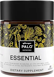 PALO Essential+ Adult One Daily Ritual Multivitamin mit Vitaminen D3, K2 (als MK7), B12, E, Folate, Mineralien Boron und Magnesium und mehr (60 Kapseln, 2 Monate Versorgung)