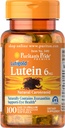 Puritans Pride Lutein 6 Mg mit Zeaxanthin Softgels, 100 Graf