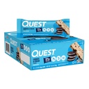 Quest Nutrition Cookies & Cream Protein Bars, 21g Protein, 1g Zucker, 4g Net Carb, Glutenfrei, Keto Friendly, 12 Count