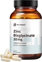 10mg Chelated Zinc Supplement come Albion TRAACS Zinc Bisglycinate, Size#2, 60 mini capsule