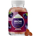 Natürliche Multivitamin Eisengummis für Erwachsene - Adult Gummy Vitamine mit Eisen und Energie Boost B Complex Vitamine - Gummy Supplement und Mental Clarity Focus Multivitamin