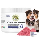 Wholistic Pet Organics WholeCran Intense: Bio Cranberry Pulver für Hunde Urinary Tract Unterstützung Nieren Unterstützung für Hunde UTI Behandlung Vitamin C und Antioxidantien Hunde Inkontinenz Produkt