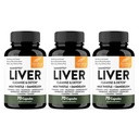 Sandhu's Liver Cleanse Detox & Repair Support | 70 Kapseln (Pack von 3) | Kräuterergänzung für Lebergesundheit | Milch Thistle Dandelion Root Andrographis mit 8 Mineralien