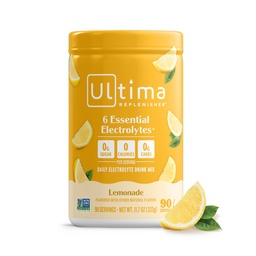 Ultima Replenisher Daily Electrolyte Powder Drink Mix – Sugar Free – Lemonade, 90 Portionen – Hydration Powder mit 6 Key Electrolytes und Trace Minerals – Keto Friendly, Vegan, Non-GMO