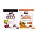 Force Factor Total Beets Soft Chews, 60 Chews & Besser Turmeric Joint Support Supplement, 60 Soft Chews