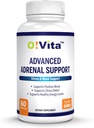 Advanced Adrenal Support mit Ashwagandha, Panax Ginseng, unterstützt Adrenal Gland Health 2-Month Supply (60 Non-GMO Kapseln)