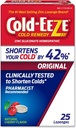 Kalt-EEZE Natürliche Kirsche Zink Lozenges, Homöopathische kalte Remedy, Reduziert Dauer der Common Cold, Sore Throat, Husten, Congestion und Post Nasal Drip, 25 Count