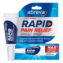 Abreva Cold Sore Treatment Rapid Pain Relief Cream - 1 Tube, 3 Gramm