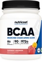 Nutricost BCAA Pulver 2:1:1 (Raspberry Lemonade, 90 Servierungen)