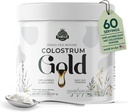 Colostrum Gold - Premium Grass-Fed Bovine Colostrum Powder Supplement für Immunität, Gut Health, Muskel & Wellness - Daily Superfood unterstützt Haare, Haut, Nägel - Frauen & Männer - Unflavored, 60 Servierungen