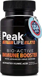 Immunabwehr 3-in-1-Ergänzung mit Huminsäure, Zink, CoQ10 und Ionic Trace Minerals für tägliche Energie, Gesundheit und Vitalität - Multimineral Vitamine für Männer und Frauen - 30 Kapseln