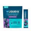 Liquid I.V.® Hydration Multiplier - Concord Grape | Elektrolytpulver-Getränkmischung | 1 Packung (16 Servierungen)