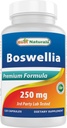 Best Naturals Boswellia Serrata Joint Health 250 mg 120 Kapseln - Standardisiert auf 65% Boswellic Acid (120 Count (Pack von 1))