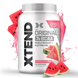 Xtend originale BCAA Polvere 7g BCAA e 2.5g L-Glutamina, Sugar Free Post Workout Muscle Recovery Drink con aminoacidi per uomini e donne, 90 Serve