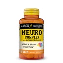 MASON NATURAL Neuro Complex mit Alpha Lipoic Acid & Vitamin B12, Geeignet für Vegetarier, 100 Tabletten