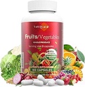 1st Aid Fruits-Veggies Nutritional-Supplement Home-Essential Dietary-Capsules - 180Count Whole Food Fruit und Gemüse Vitamine gemischte Nahrungsergänzungsmittel für Unisex