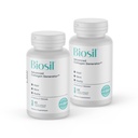 Biosil Collagen Booster Supplement - 60 Liquid Capsules, Paket von 2 - patentierter ch-OSA-Aktivator für Haut, Haar, Nägel & Gelenke - Unterstützt natürliche Produktion - 60-Tage-Versorgung
