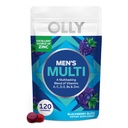 OLLY Men's Multivitamin Gummy, Immununterstützung, Vitamine A, C, D, E, B, Lycopin, Zink, BlackBerry, 60 Tage Versorgung - 120 Count