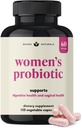 3-in-1 Womens Probiotic - 60 Portionen - 12 einzigartige Strainen, Präbiotika, D-Mannose, & Cranberry für Verdauungsgesundheit, Vaginale Gesundheit & Immununterstützung - Präbiotika und Probiotika für Frauen | pH Balance